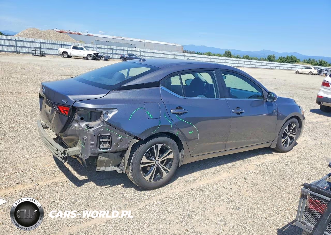 2020 Nissan Sentra Sv VIN:3N1AB8CV3LY280000 - 3