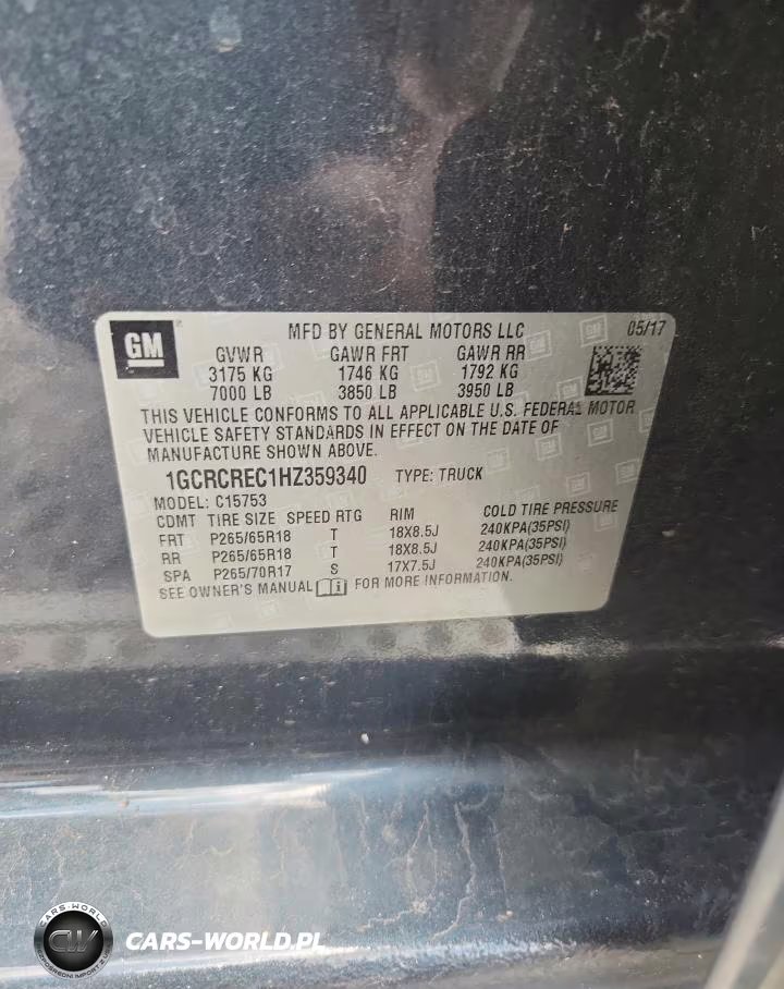 2017 Chevrolet Silverado C1500 Lt VIN:1GCRCREC1HZ359340 - 12
