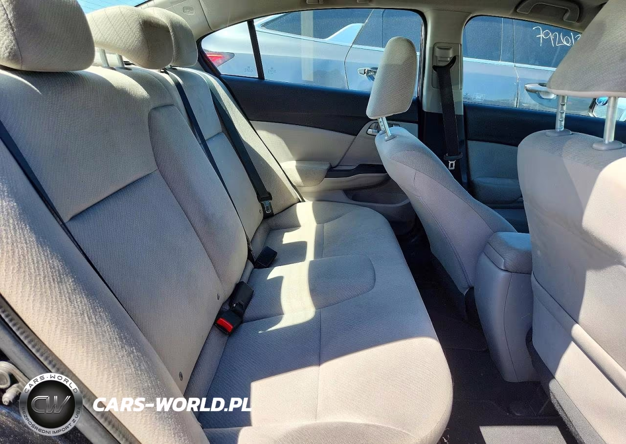 2013 Honda Civic Lx VIN:19XFB2F50DE000418 - 10