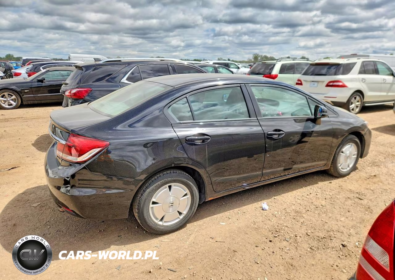 2013 Honda Civic Lx VIN:19XFB2F50DE000418 - 3