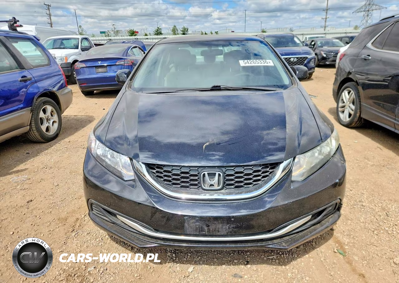 2013 Honda Civic Lx VIN:19XFB2F50DE000418 - 5