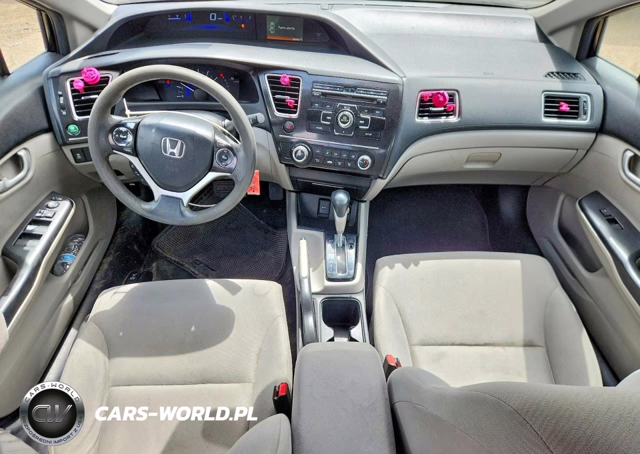 2013 Honda Civic Lx VIN:19XFB2F50DE000418 - 8