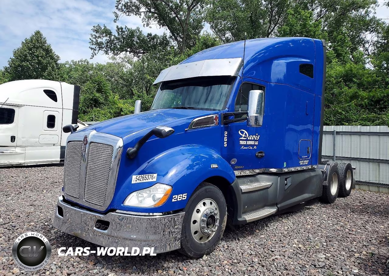 2020 Kenworth T680 Semi Truck VIN:1XKYDP9X8LJ371197 - 2