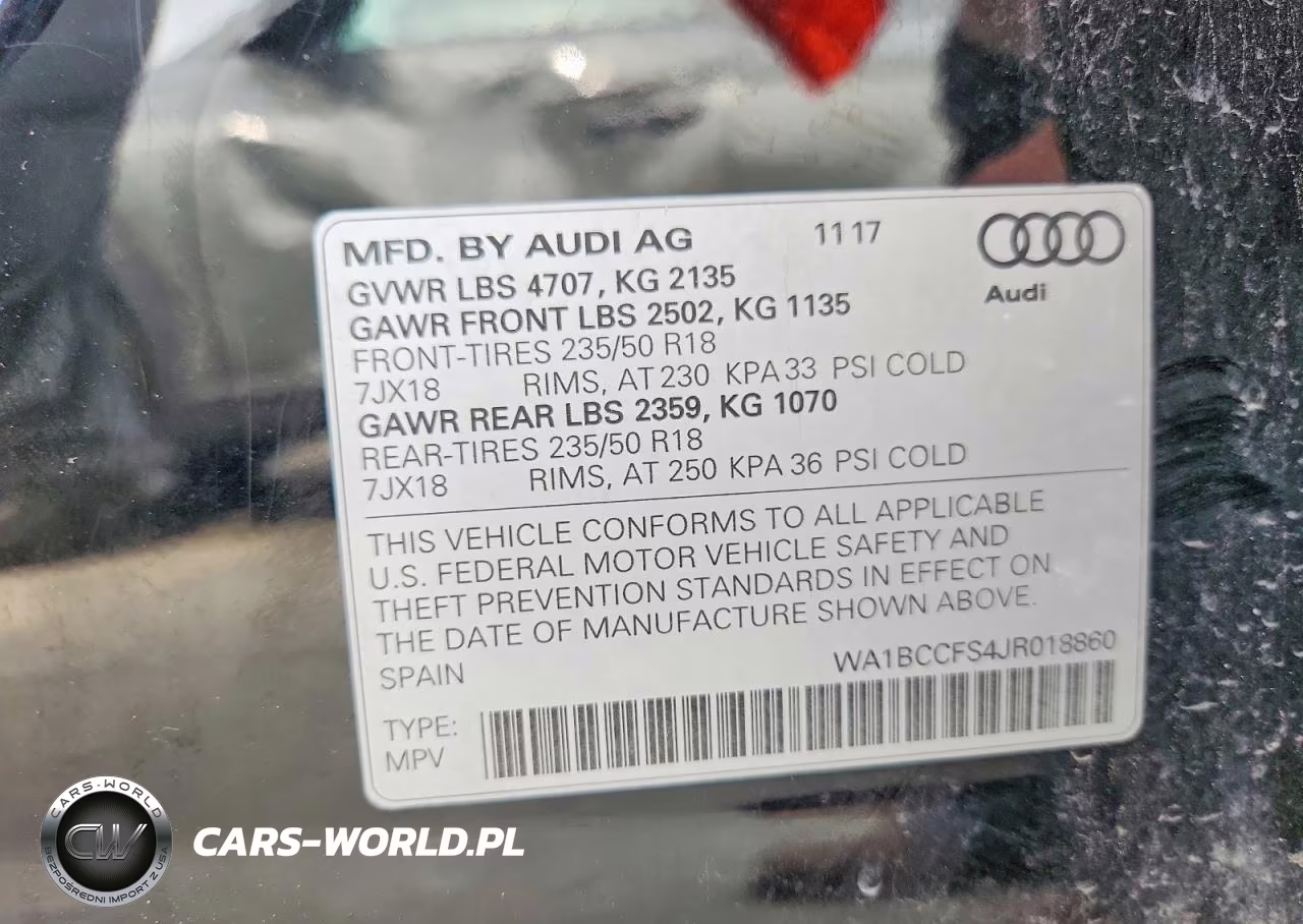 2018 Audi Q3 Premium VIN:WA1BCCFS4JR018860 - 14