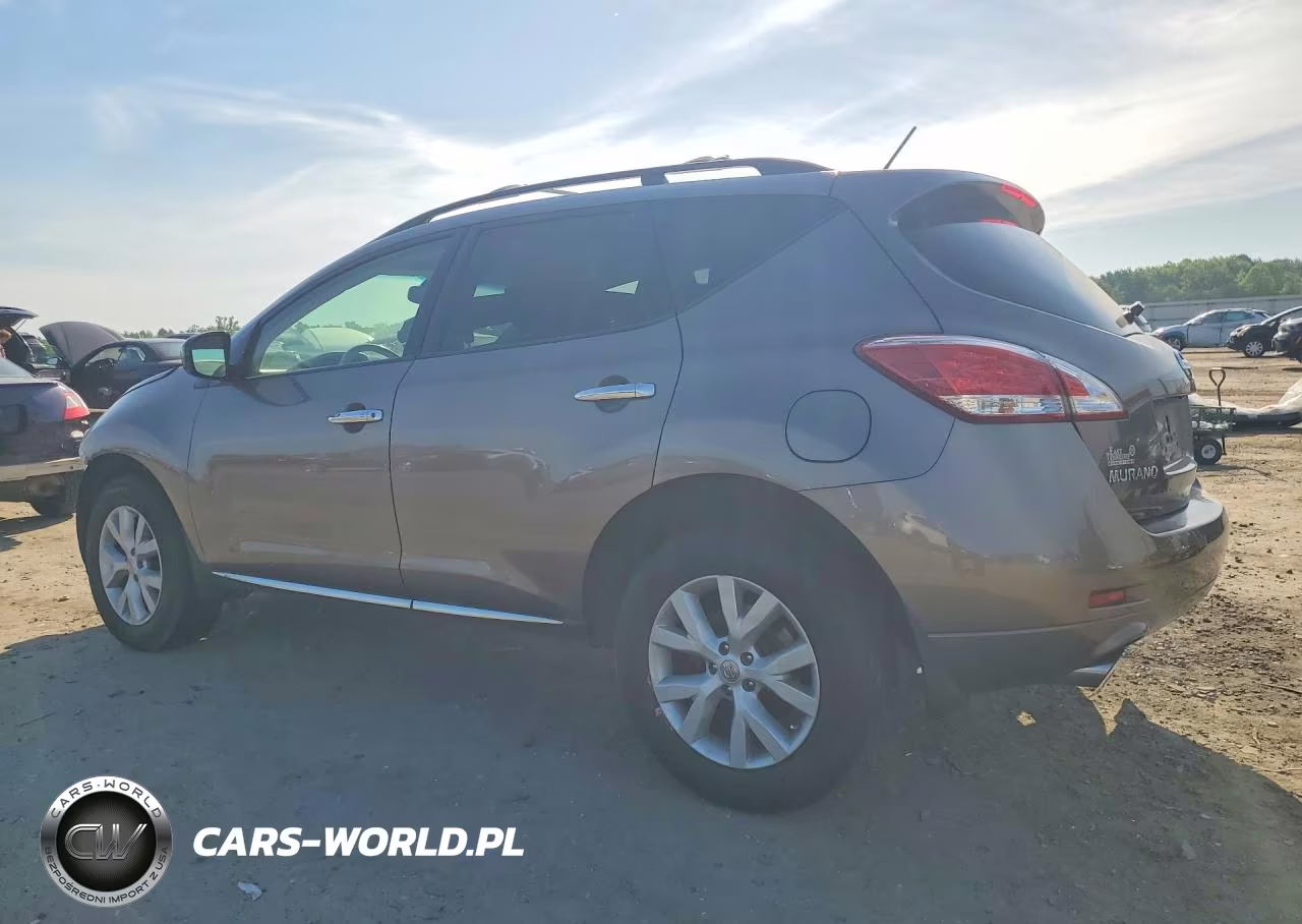 2012 Nissan Murano S VIN:JN8AZ1MW4CW203767 - 2
