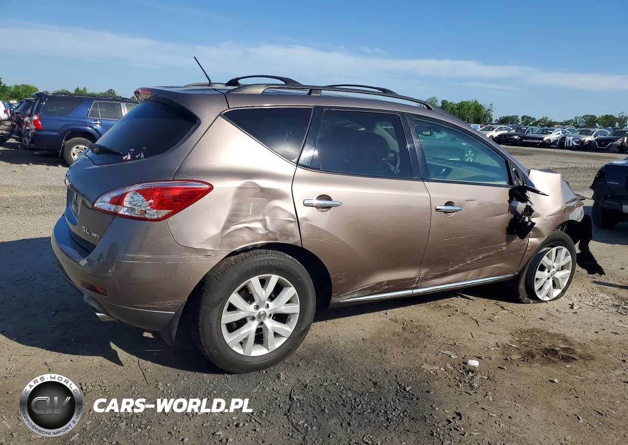 2012 Nissan Murano S VIN:JN8AZ1MW4CW203767 - 3