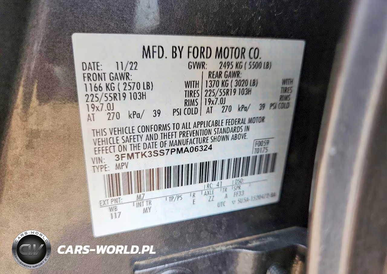 2023 Ford Mustang Mach-E Premium VIN:3FMTK3SS7PMA06324 - 13