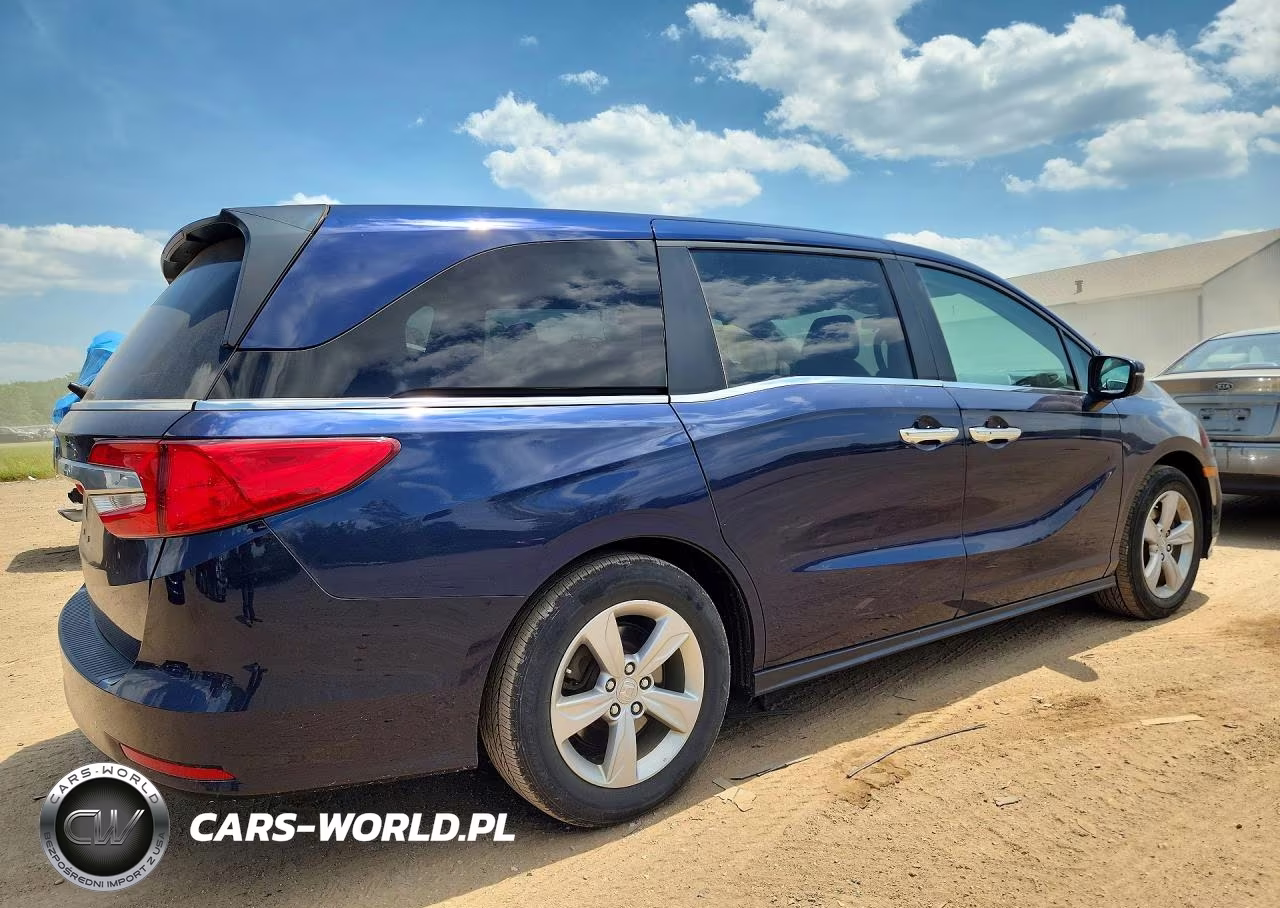 2019 Honda Odyssey Ex VIN:5FNRL6H55KB130250 - 3