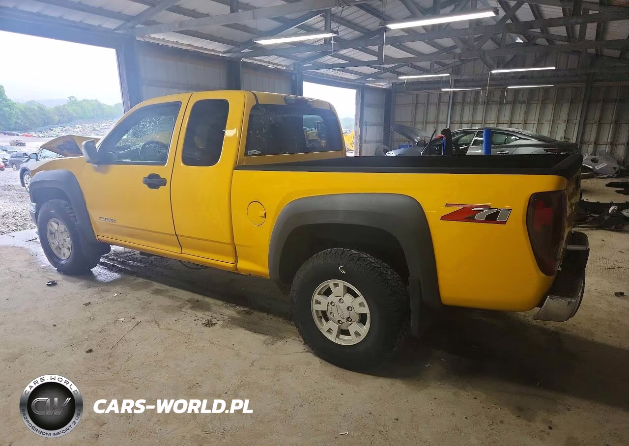 2005 Chevrolet Colorado VIN:1GCDS196X58140445 - 2