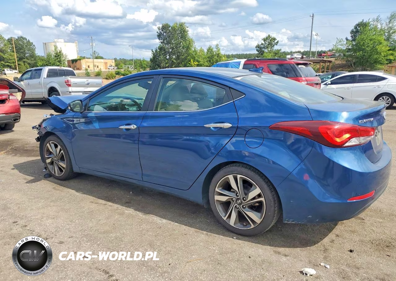 2014 Hyundai Elantra Limited VIN:KMHDH4AE6EU042549 - 2