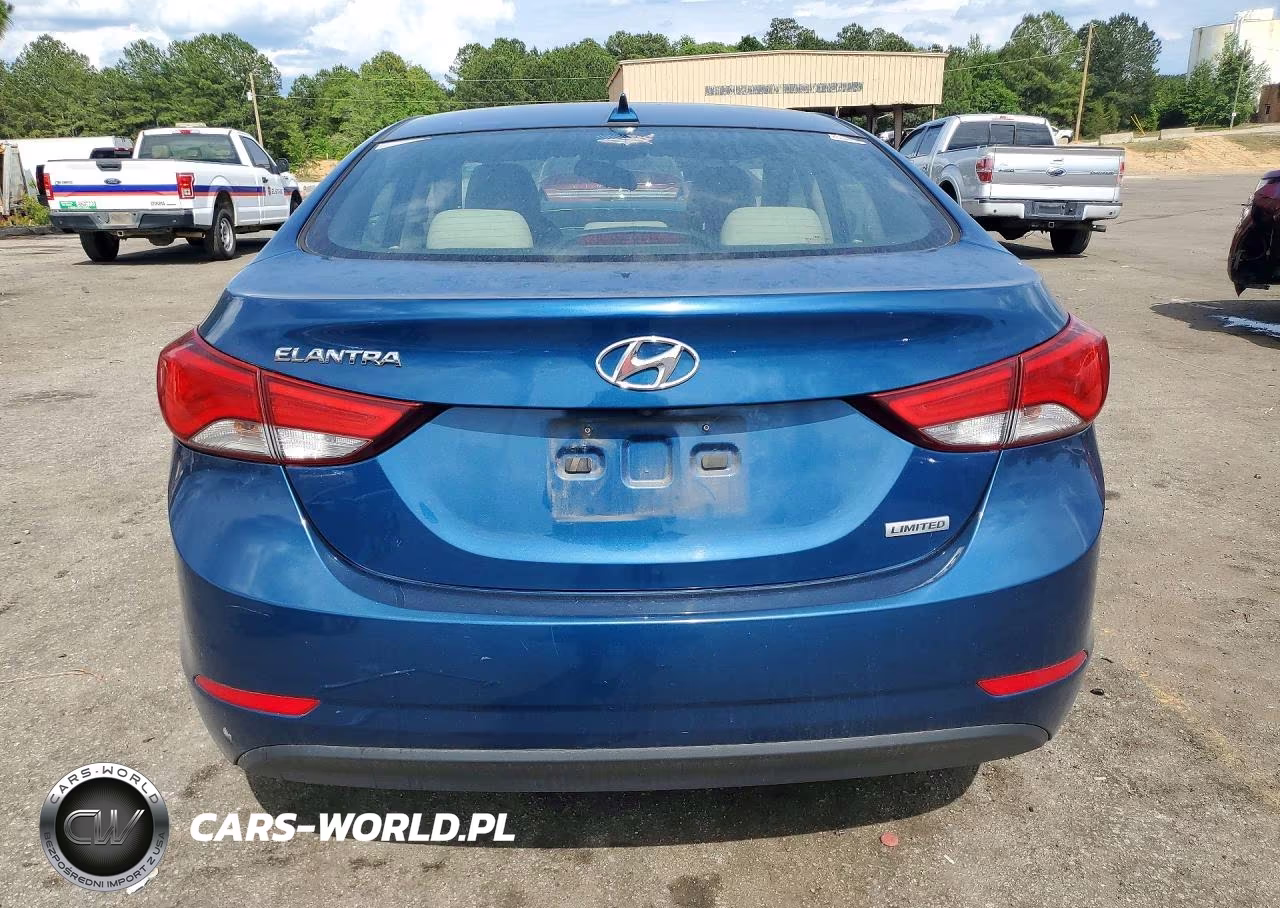 2014 Hyundai Elantra Limited VIN:KMHDH4AE6EU042549 - 6