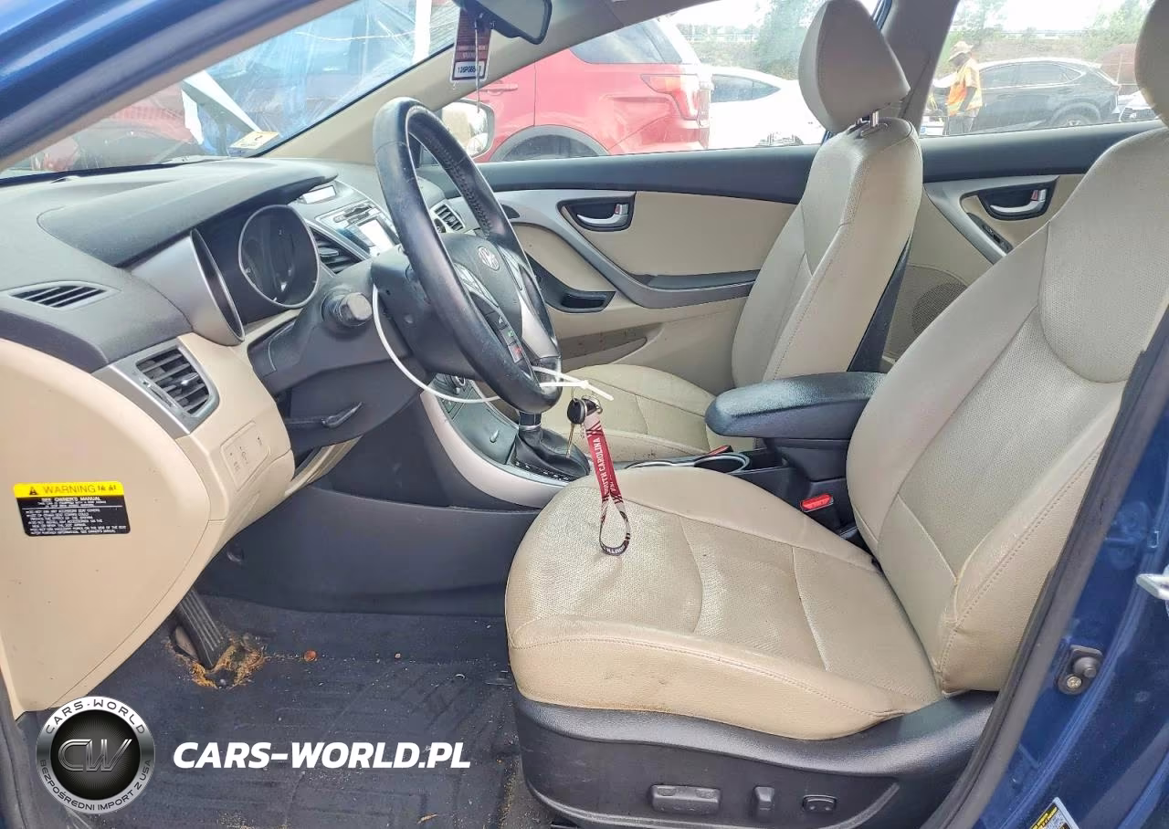 2014 Hyundai Elantra Limited VIN:KMHDH4AE6EU042549 - 7
