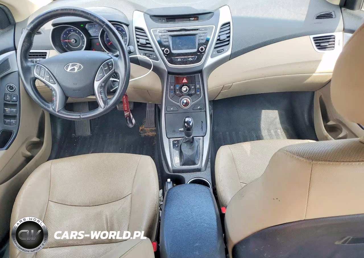2014 Hyundai Elantra Limited VIN:KMHDH4AE6EU042549 - 8