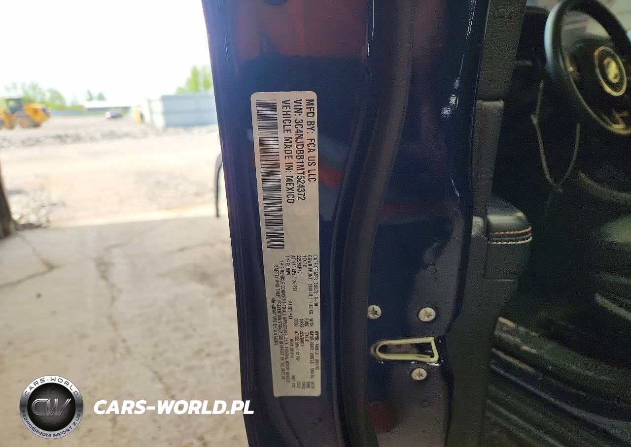 2021 Jeep Compass Latitude VIN:3C4NJDBB1MT524372 - 14