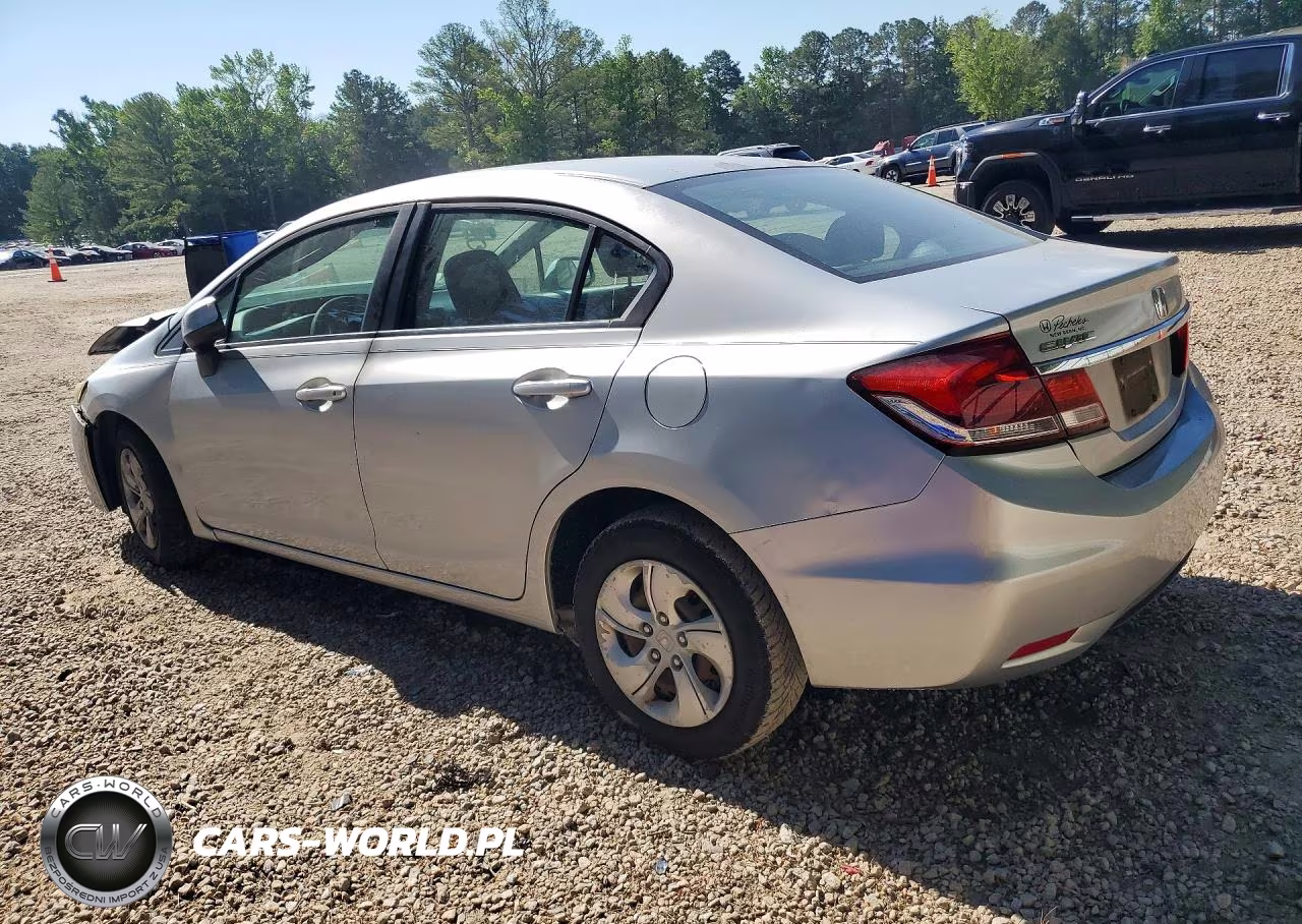 2013 Honda Civic Lx VIN:2HGFB2F5XDH563742 - 2
