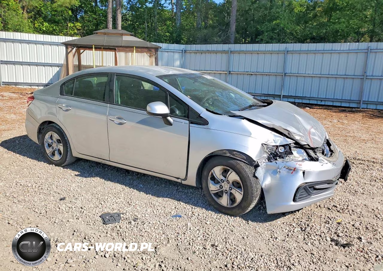 2013 Honda Civic Lx VIN:2HGFB2F5XDH563742 - 4