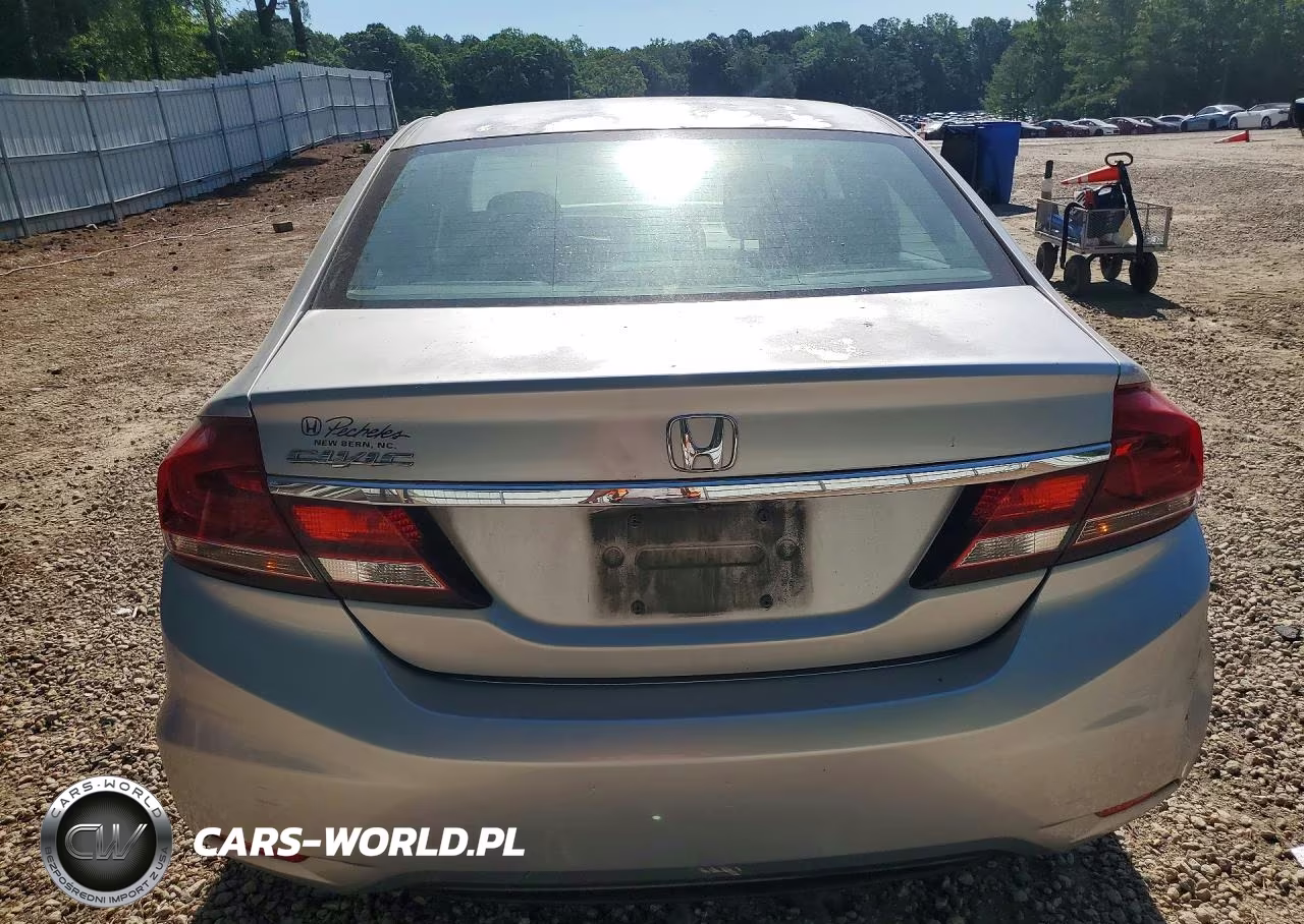2013 Honda Civic Lx VIN:2HGFB2F5XDH563742 - 6