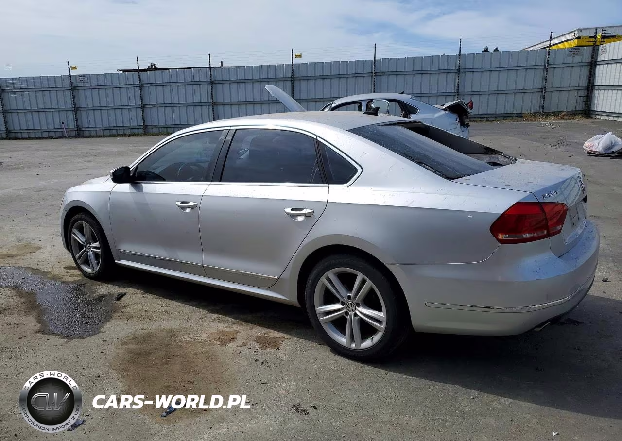 2013 Volkswagen Passat Sel VIN:1VWCN7A31DC074075 - 2
