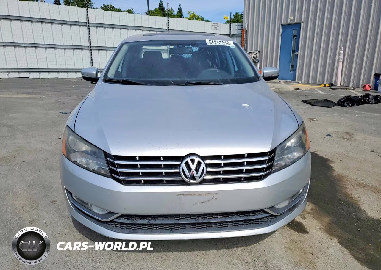 2013 Volkswagen Passat Sel VIN:1VWCN7A31DC074075 - 5