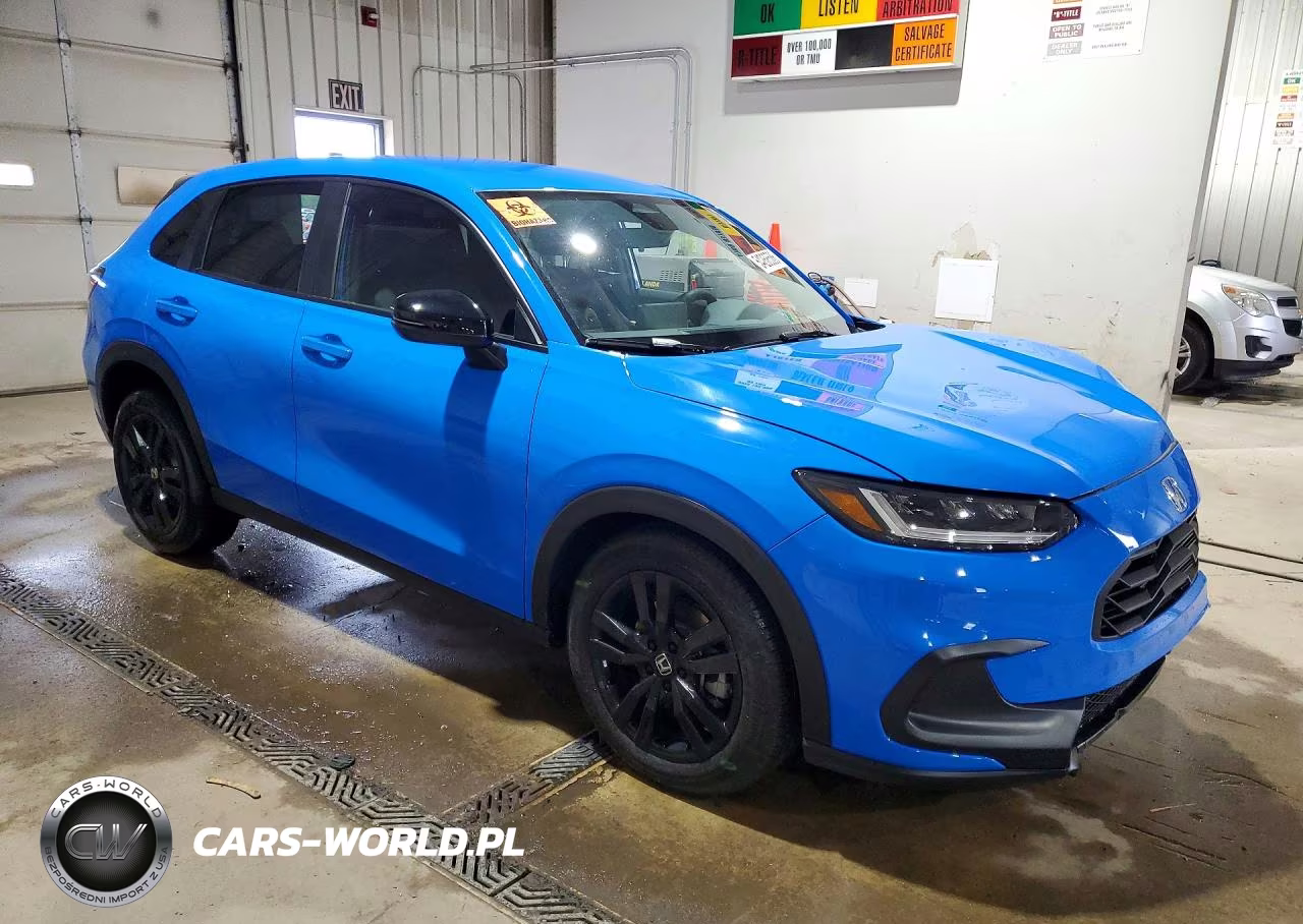 2026 Honda Hr-V Sport VIN:3CZRZ2H53TM752182 - 4