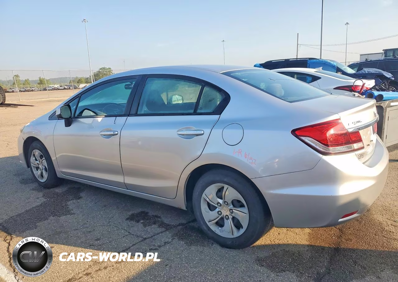 2013 Honda Civic Lx VIN:19XFB2F59DE083444 - 2
