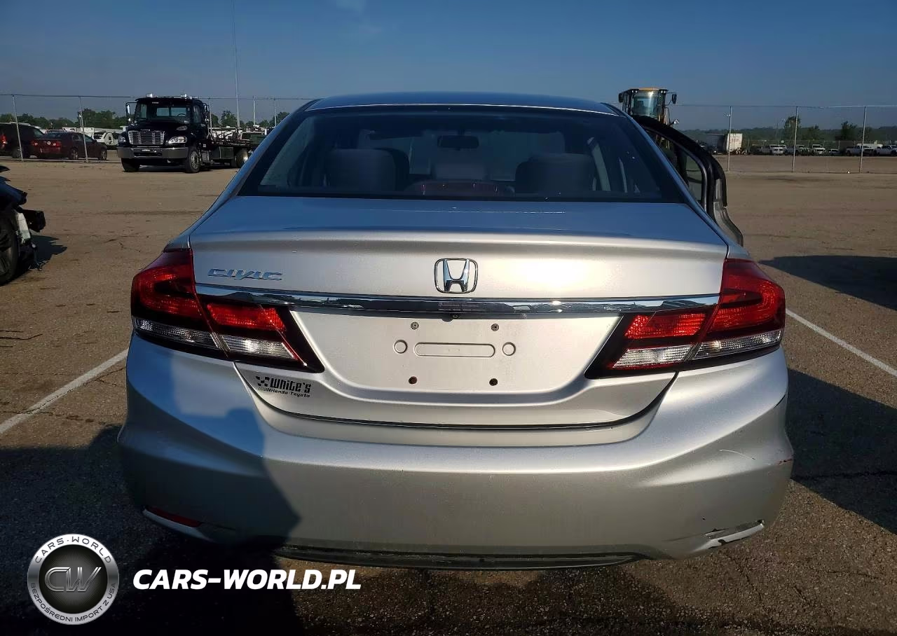 2013 Honda Civic Lx VIN:19XFB2F59DE083444 - 6