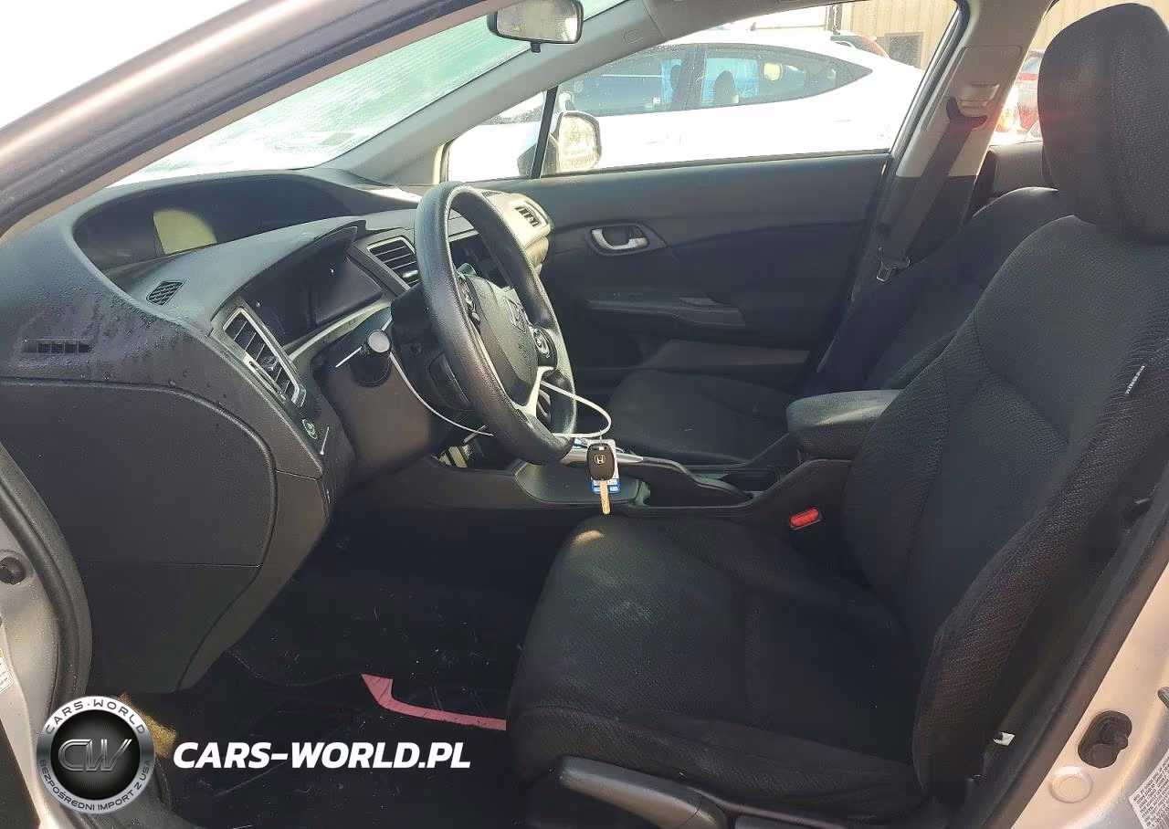 2013 Honda Civic Lx VIN:19XFB2F59DE083444 - 7