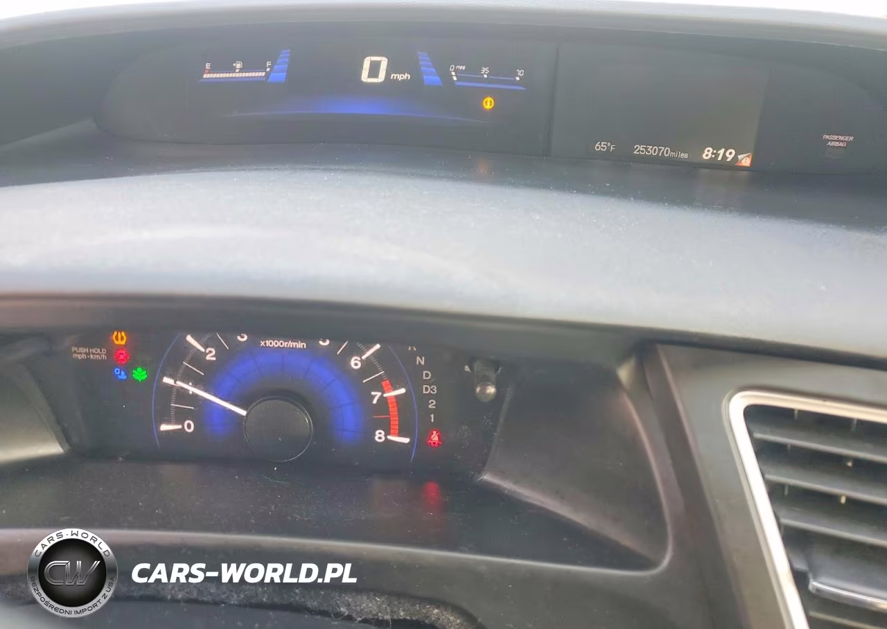 2013 Honda Civic Lx VIN:19XFB2F59DE083444 - 9