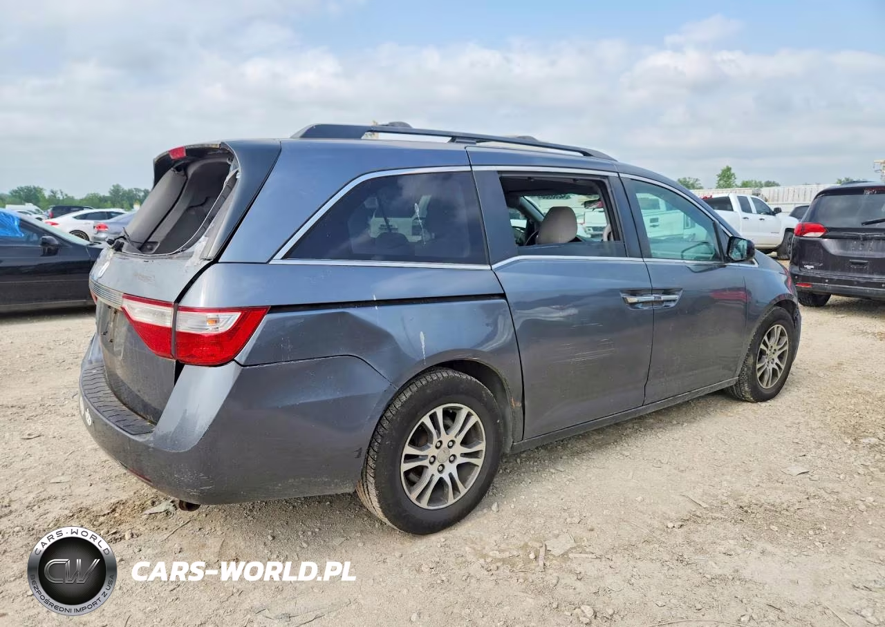 2011 Honda Odyssey Ex VIN:5FNRL5H48BB003767 - 3