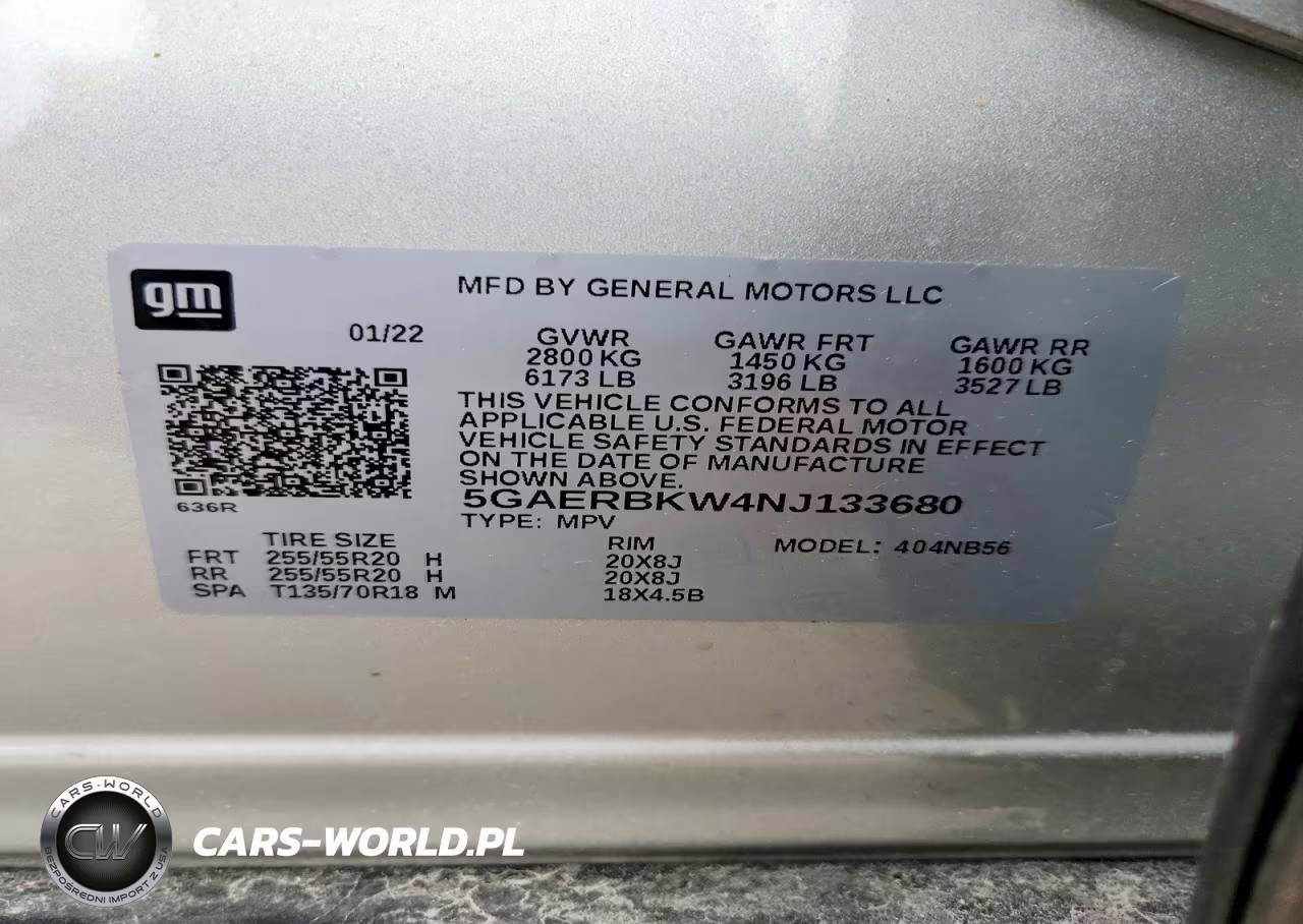 2022 Buick Enclave Essence VIN:5GAERBKW4NJ133680 - 13