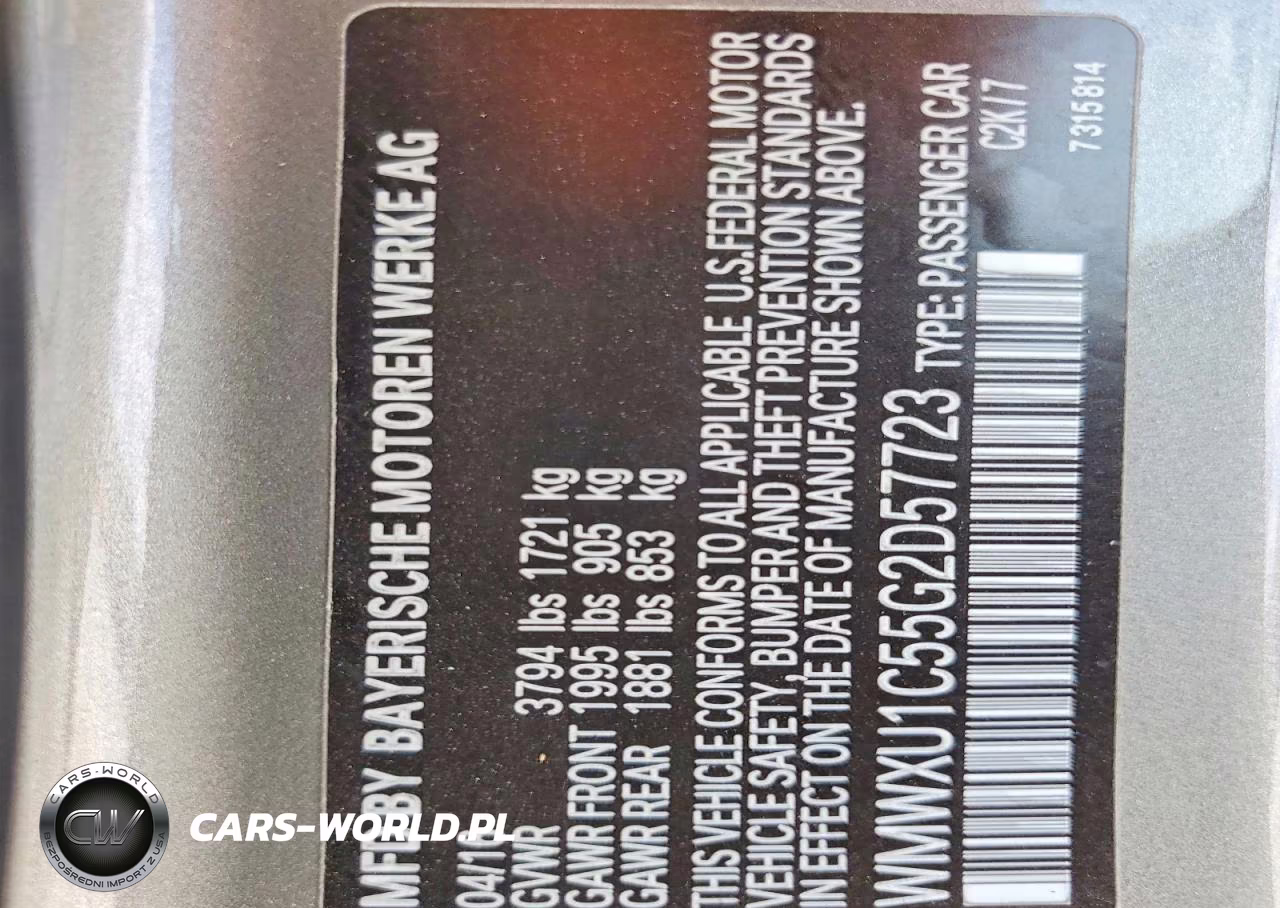 2016 Mini Cooper VIN:WMWXU1C55G2D57723 - 12