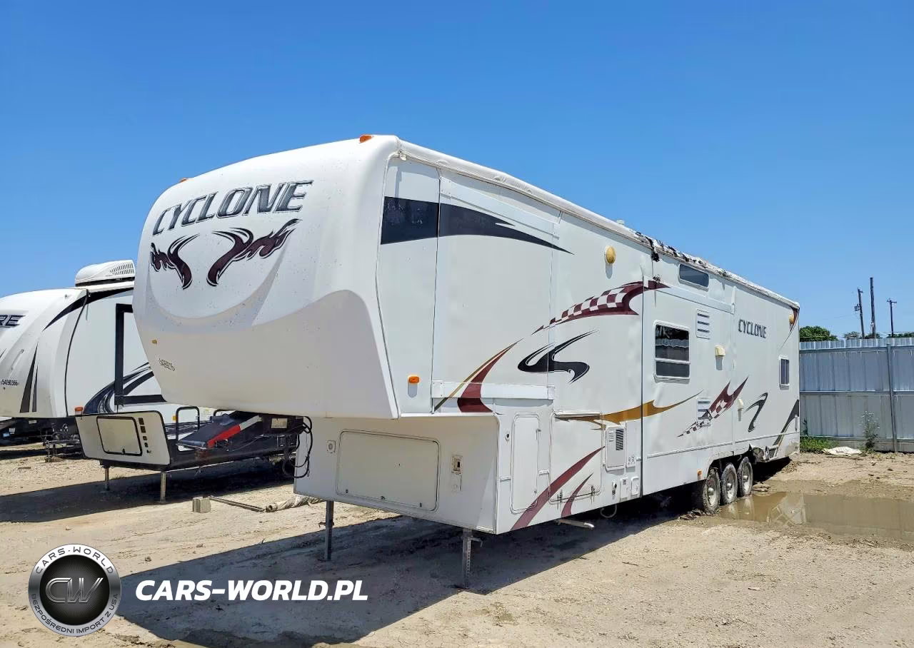 2008 Heartland Cyclone Camper VIN:5SFGF40328E007543 - 2