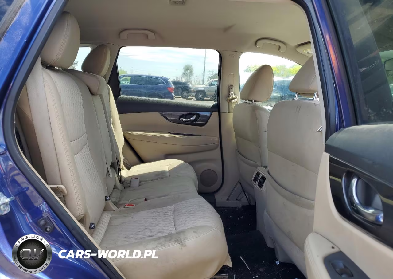 2017 Nissan Rogue Sv VIN:5N1AT2MV7HC811362 - 11