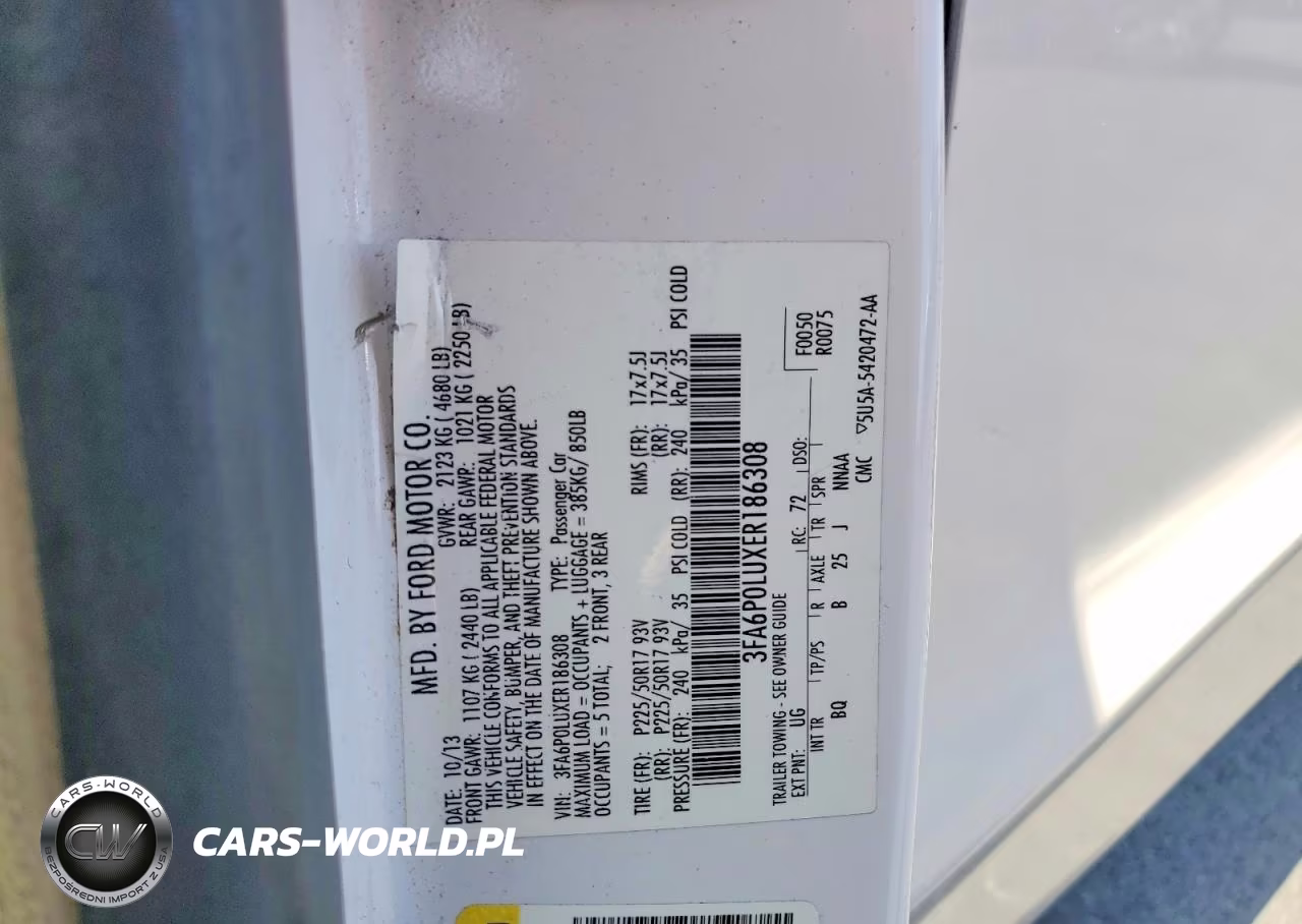 2014 Ford Fusion Se Hybrid VIN:3FA6P0LUXER186308 - 12