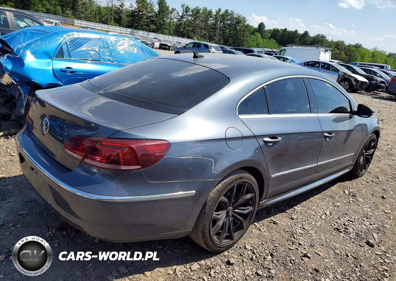 2013 Volkswagen Cc 4D 2.0T Hiln VIN:WVWBP7AN2DE559582 - 3