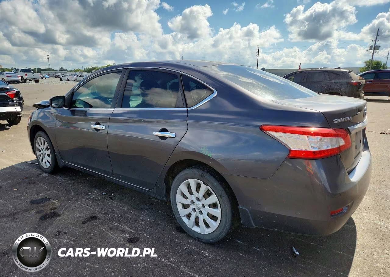 2014 Nissan Sentra Sv VIN:3N1AB7AP7EY314666 - 2