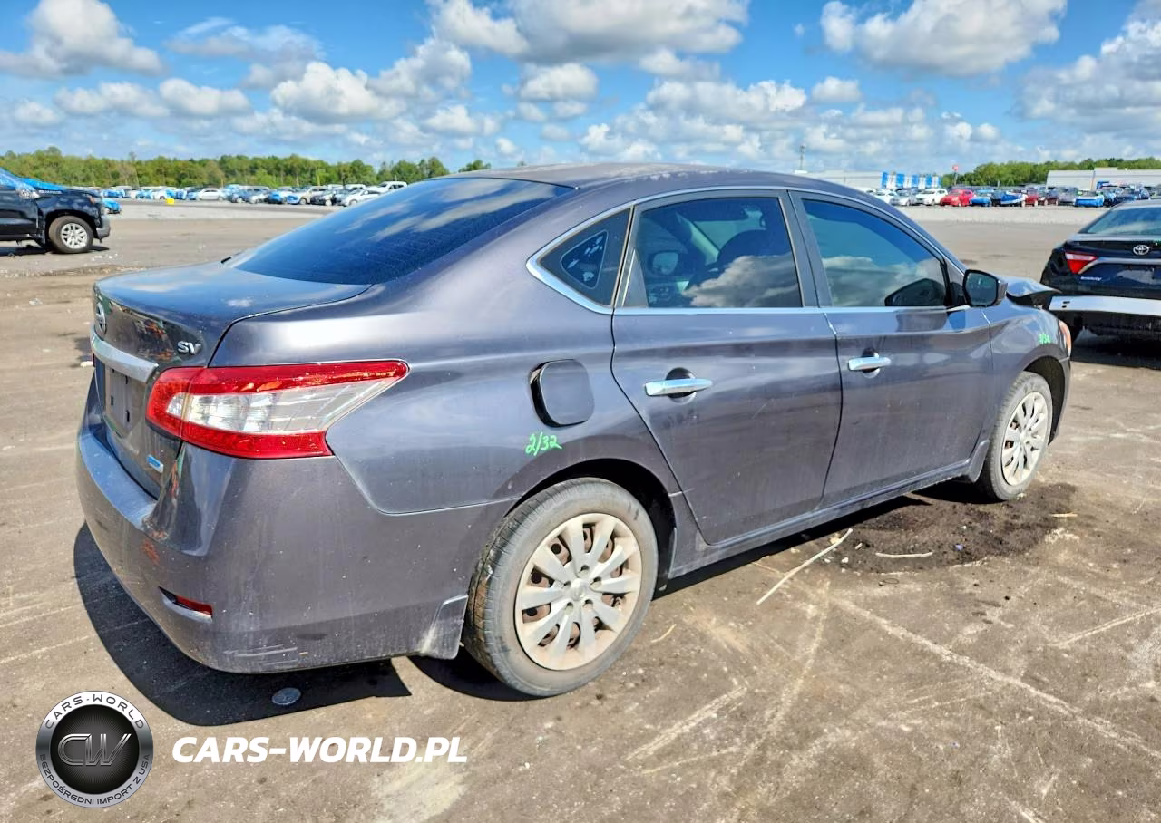 2014 Nissan Sentra Sv VIN:3N1AB7AP7EY314666 - 3