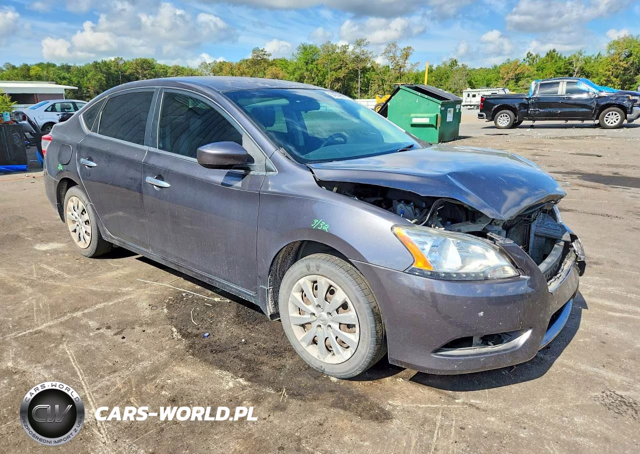 2014 Nissan Sentra Sv VIN:3N1AB7AP7EY314666 - 4