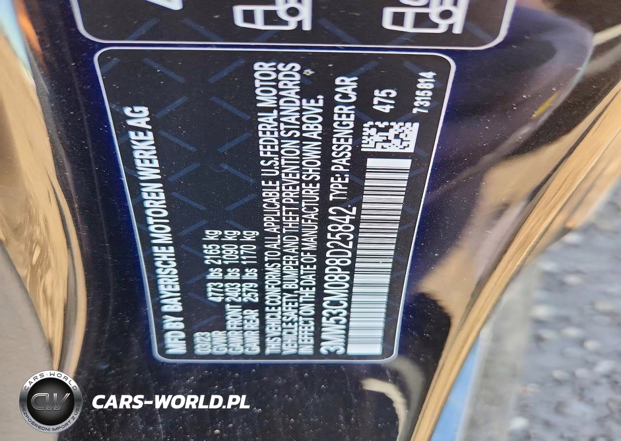 2023 BMW M240Xi VIN:3MW53CM08P8D25842 - 12