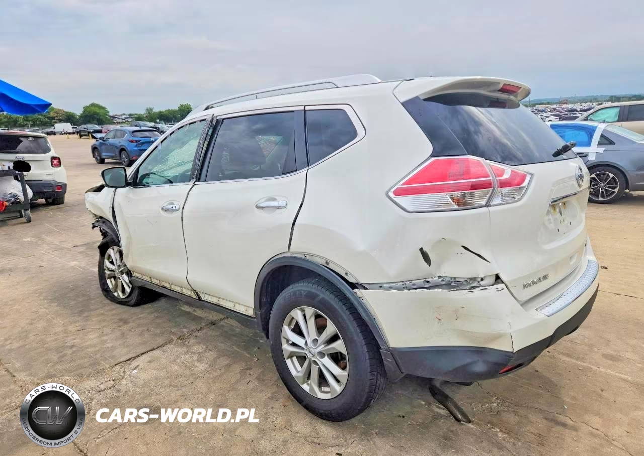 2016 Nissan Rogue Sv VIN:KNMAT2MVXGP713969 - 2
