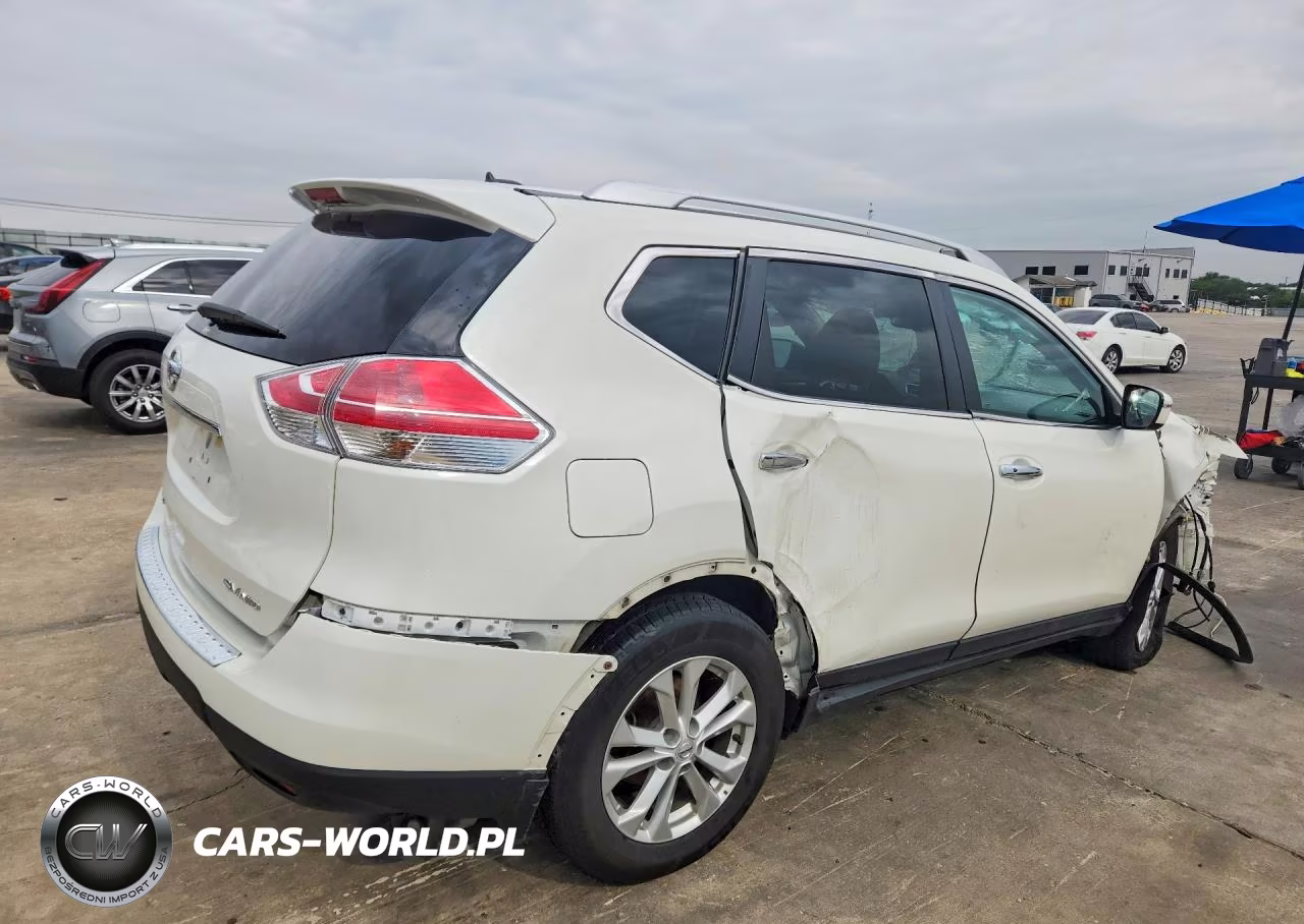2016 Nissan Rogue Sv VIN:KNMAT2MVXGP713969 - 3