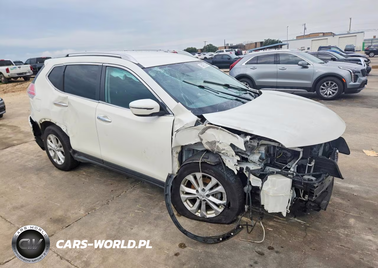 2016 Nissan Rogue Sv VIN:KNMAT2MVXGP713969 - 4