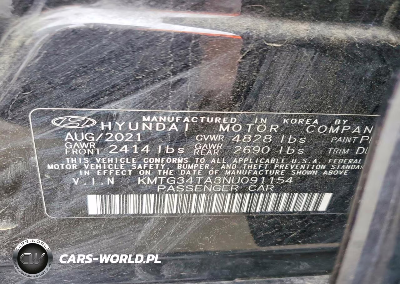 2022 Genesis G70 2.0T VIN:KMTG34TA3NU091154 - 13