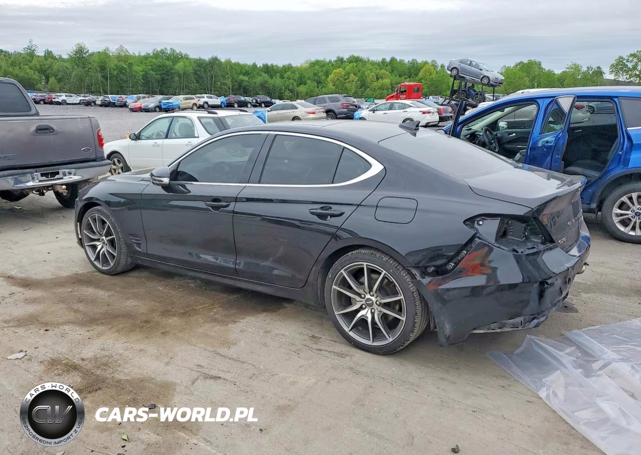 2022 Genesis G70 2.0T VIN:KMTG34TA3NU091154 - 2