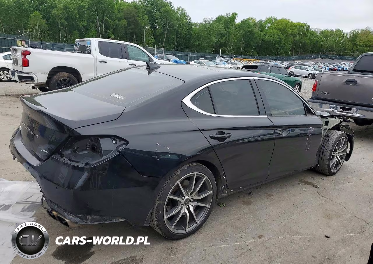 2022 Genesis G70 2.0T VIN:KMTG34TA3NU091154 - 3