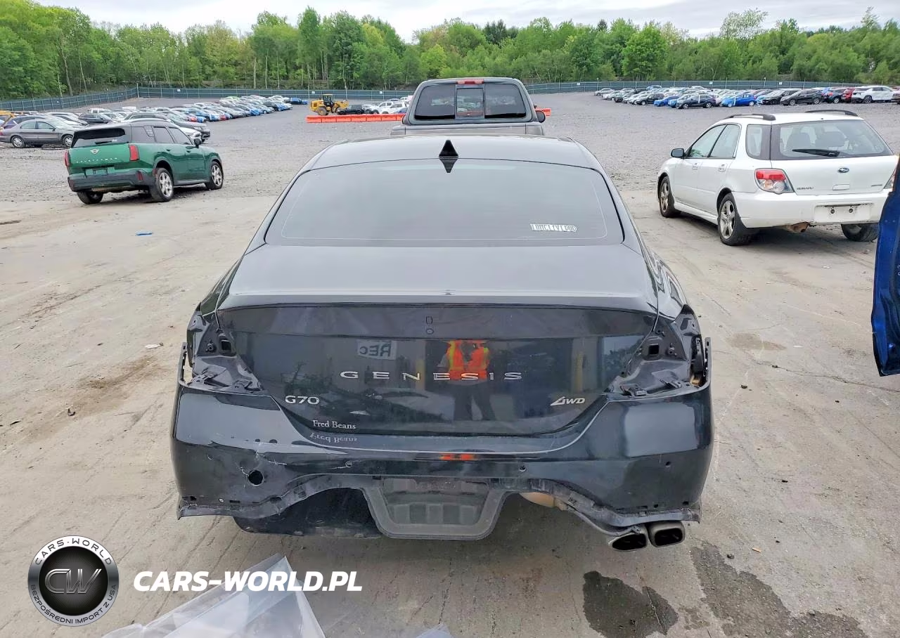 2022 Genesis G70 2.0T VIN:KMTG34TA3NU091154 - 6