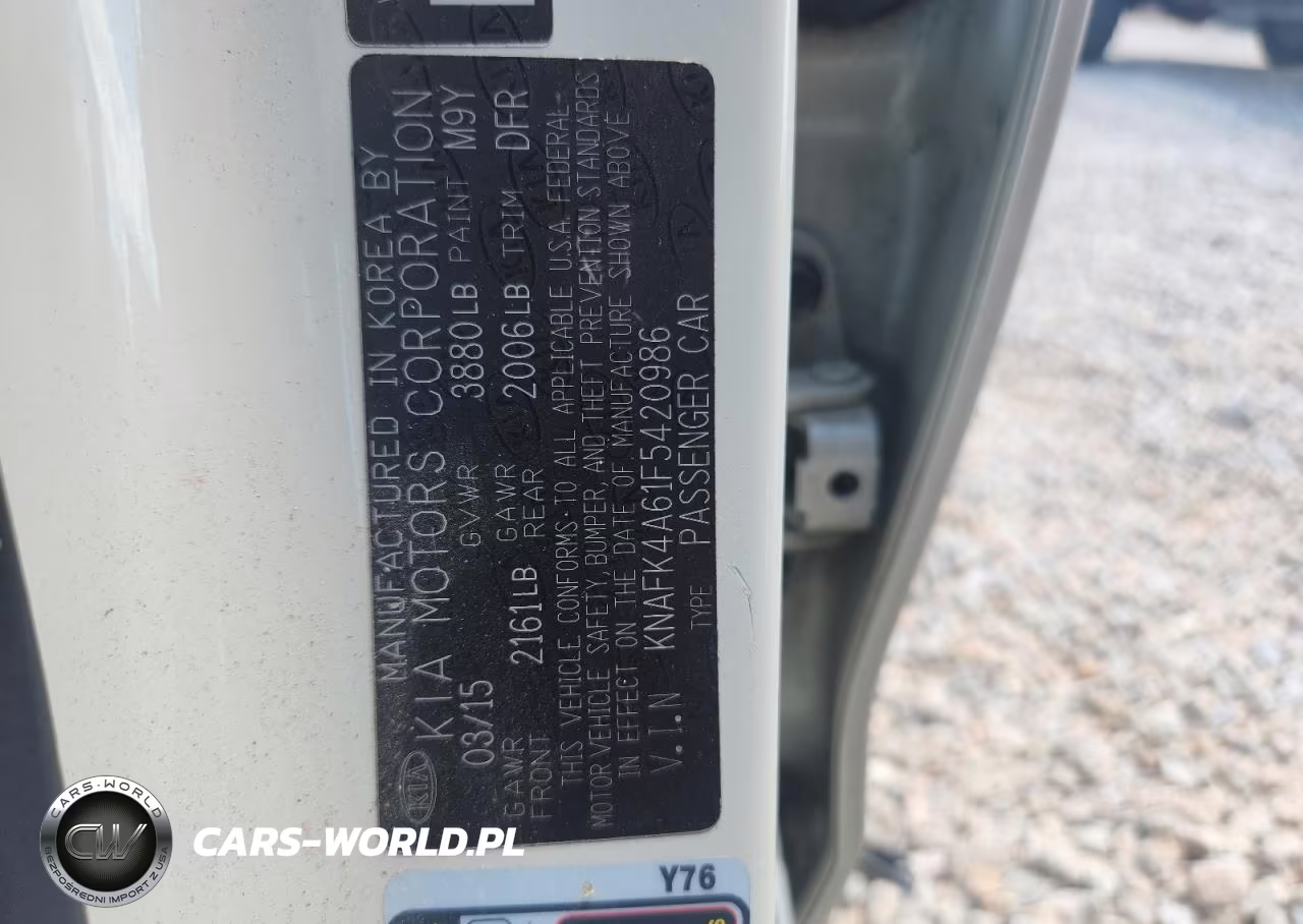 2015 Kia Forte Lx VIN:KNAFK4A61F5420986 - 12