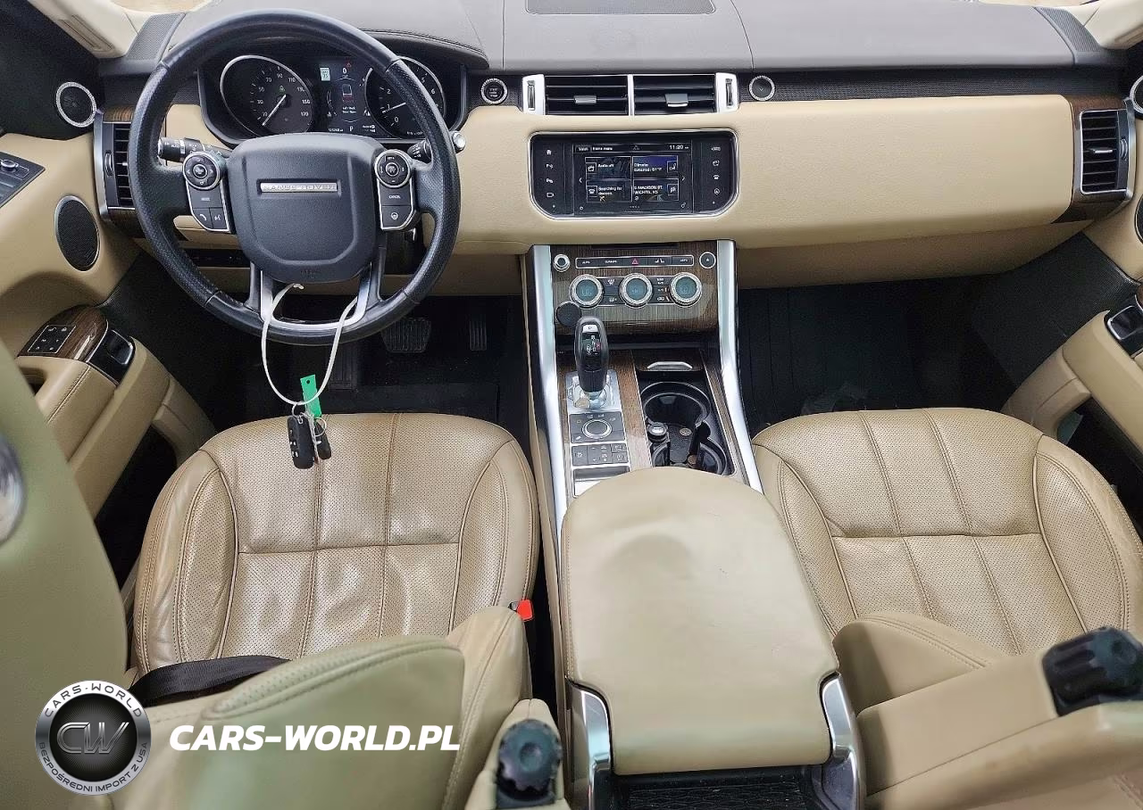 2016 Land Rover Range Rover Sport Hse VIN:SALWR2PF7GA112572 - 8