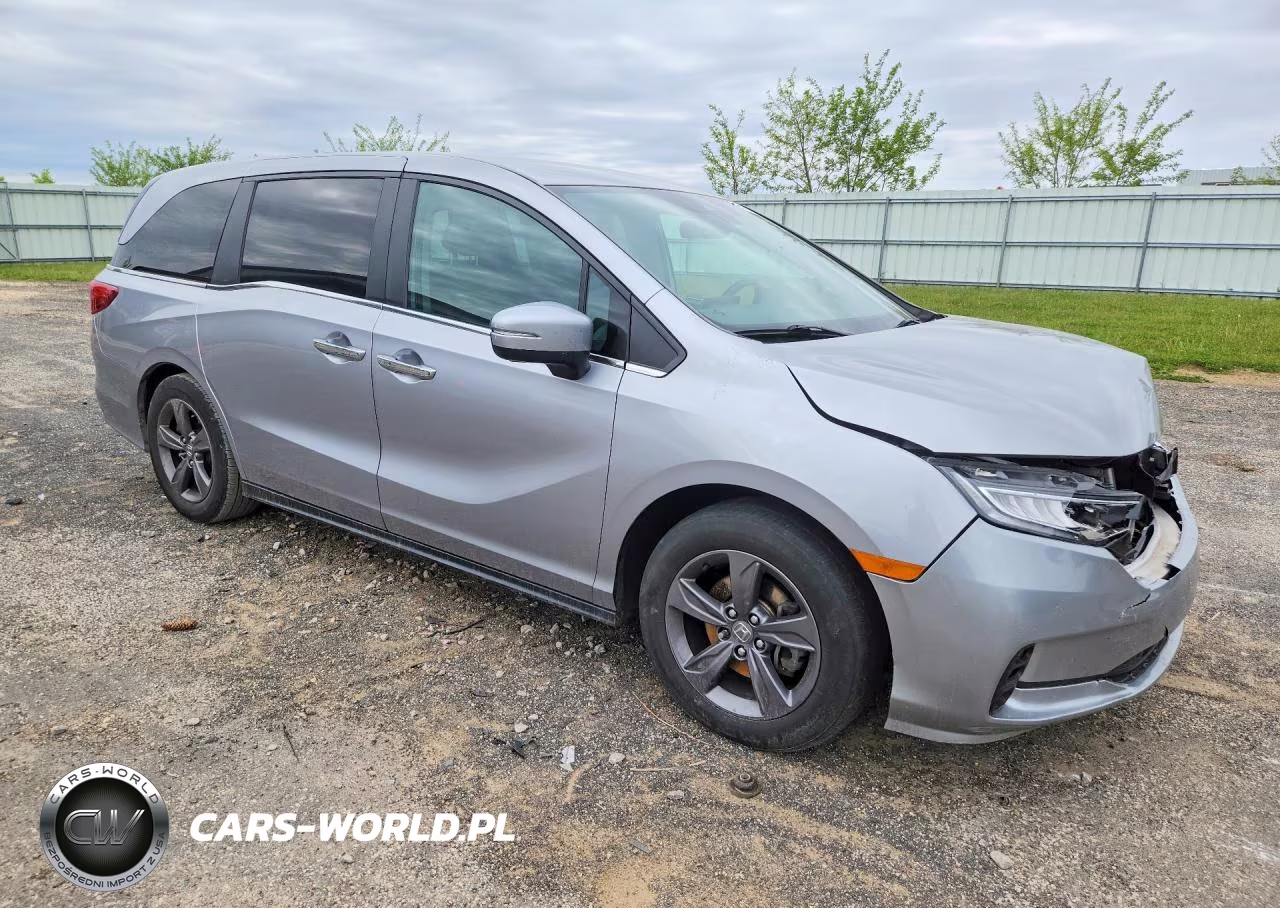 2021 Honda Odyssey Ex VIN:5FNRL6H55MB020463 - 4