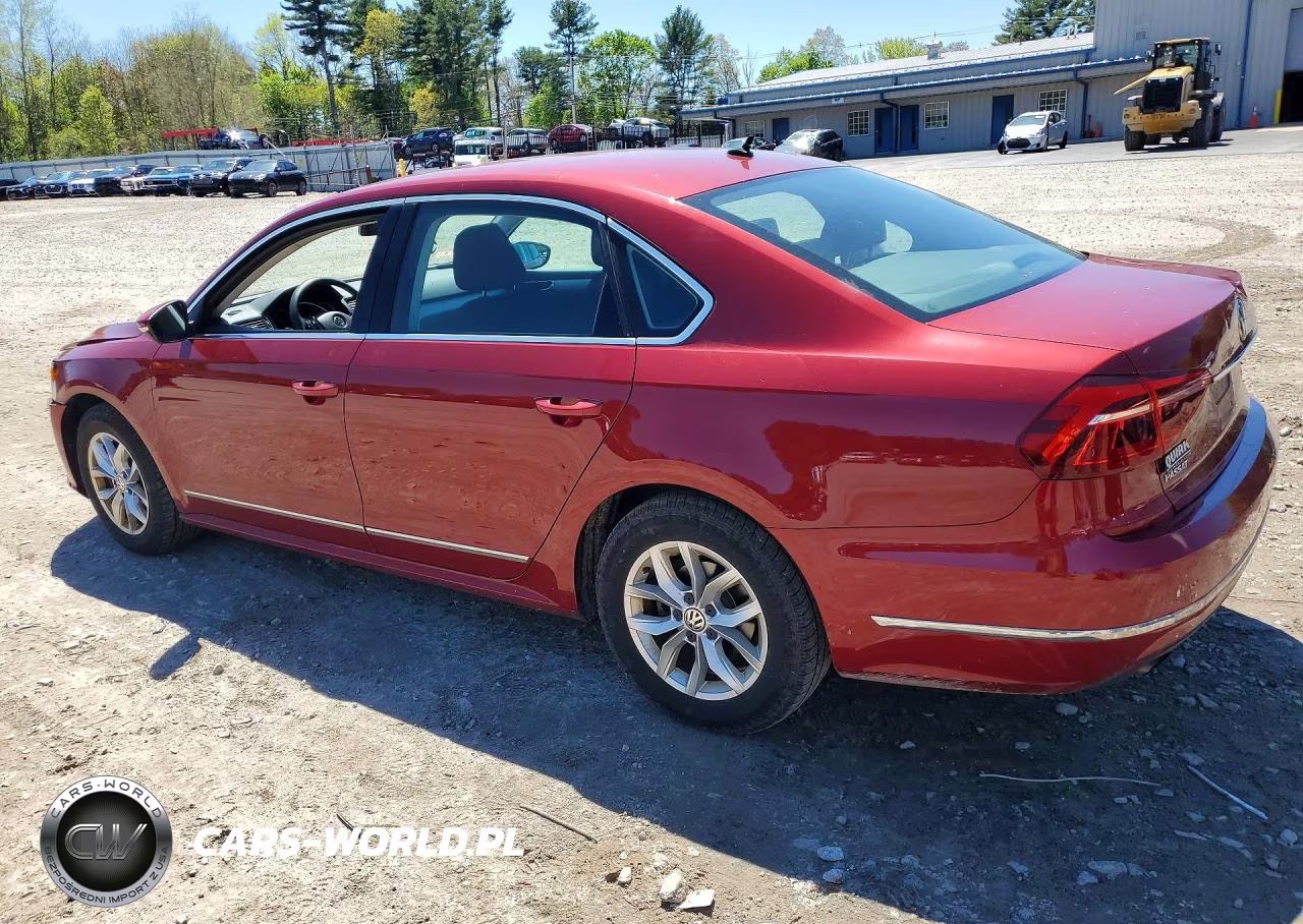 2017 Volkswagen Passat S VIN:1VWAT7A33HC030193 - 2